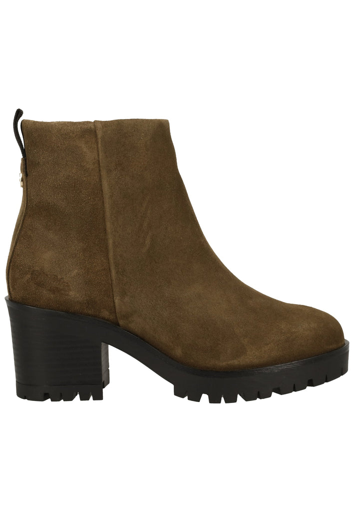 Buffalo Stiefelette Nubukleder Khaki