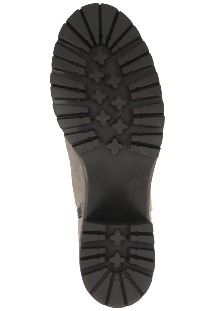 Buffalo Stiefelette Nubukleder Taupe