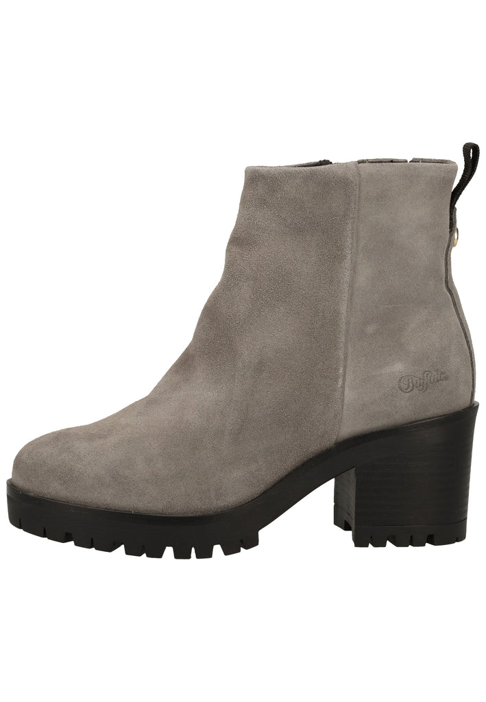 Buffalo Stiefelette Nubukleder Taupe