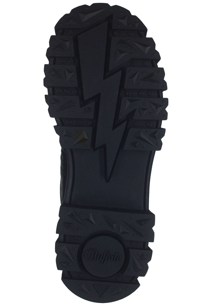Buffalo Stiefelette Nylon Schwarz Warmfutter