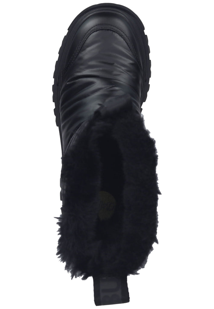 Buffalo Stiefelette Nylon Schwarz Warmfutter