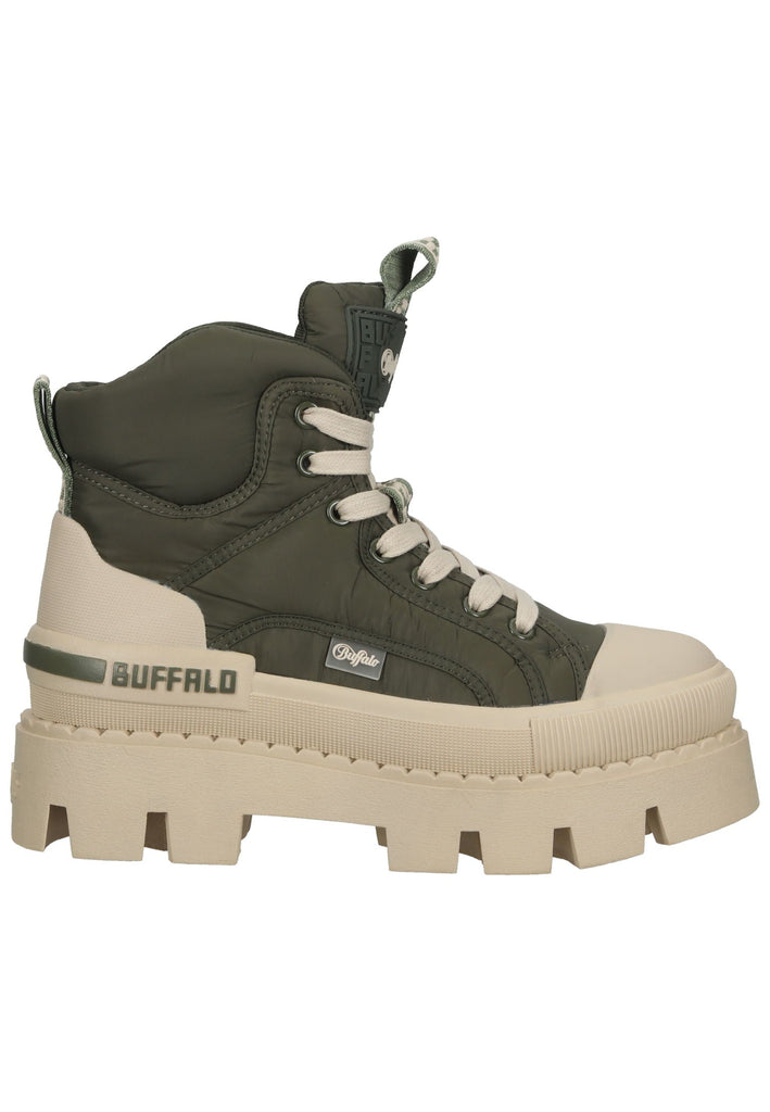 Buffalo Stiefelette Synthetik/Textil Khaki