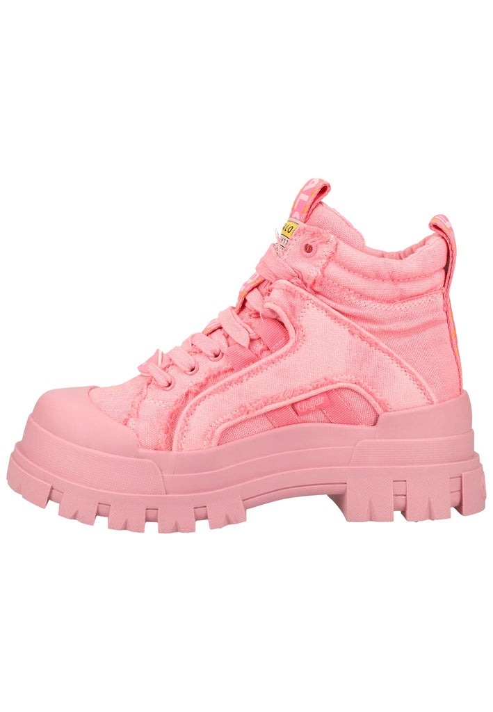 Buffalo Stiefelette Textil Pink