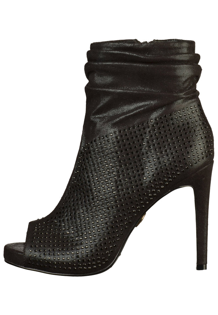 Buffalo Stiefelette Textil Schwarz