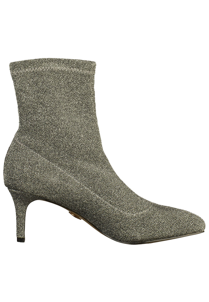 Buffalo Stiefelette Textil Silber