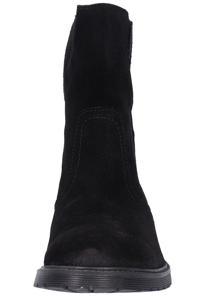 Buffalo Stiefelette Veloursleder Schwarz