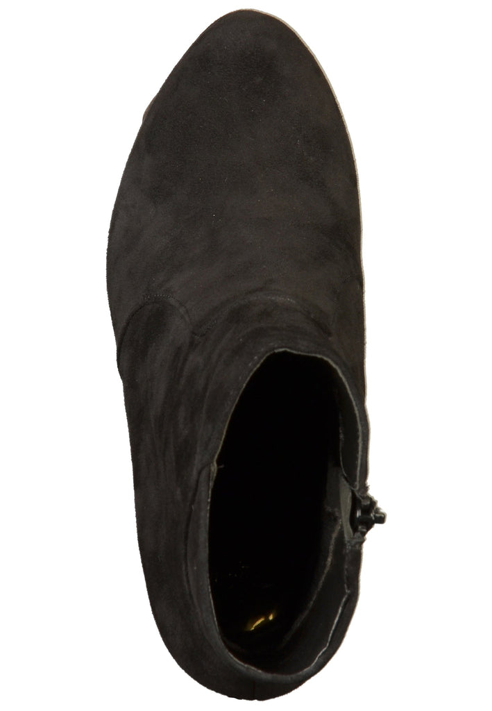 Buffalo Stiefelette Veloursleder Schwarz