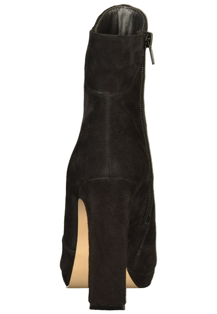 Buffalo Stiefelette Veloursleder Schwarz