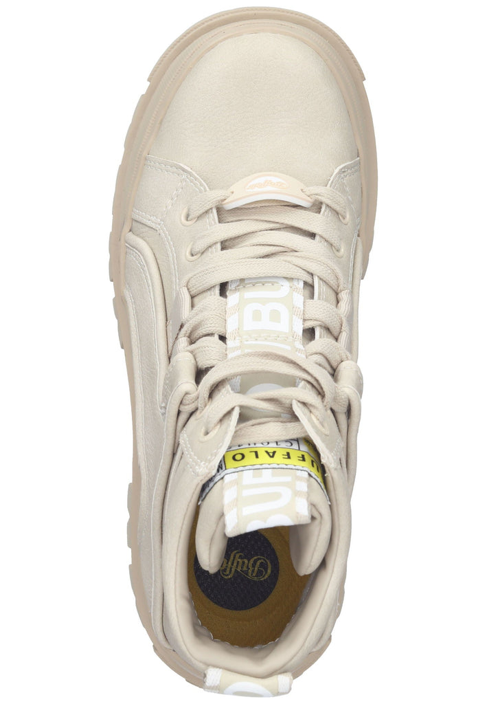 Stiefeletten Buffalo Stiefelette Lederimitat Beige