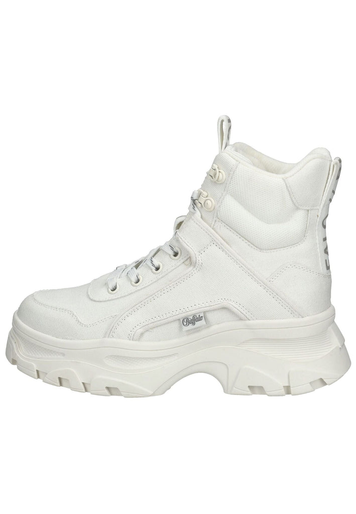 Stiefeletten Buffalo Stiefelette Textil Weiß