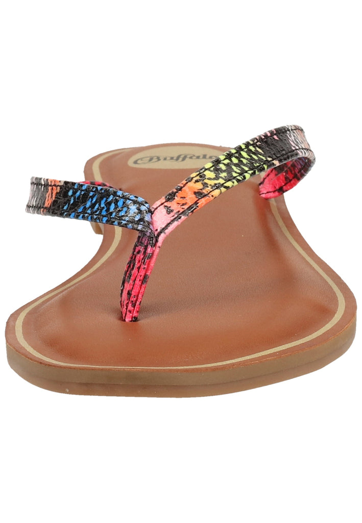 Buffalo Zehensteg Lederimitat Pink