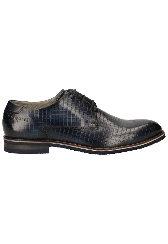 Bugatti Businessschuhe Glattleder Blau