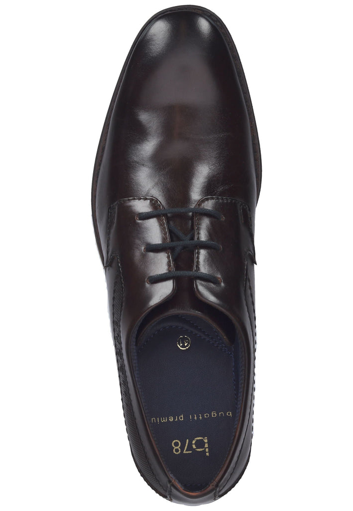 Bugatti Businessschuhe Glattleder Braun
