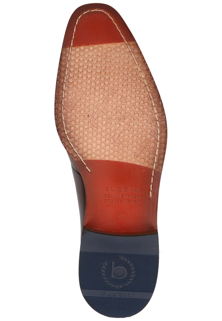 Bugatti Businessschuhe Glattleder Braun