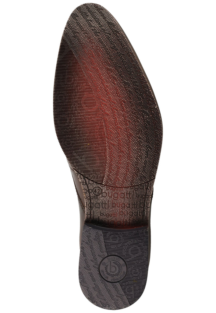 Bugatti Businessschuhe Glattleder Braun