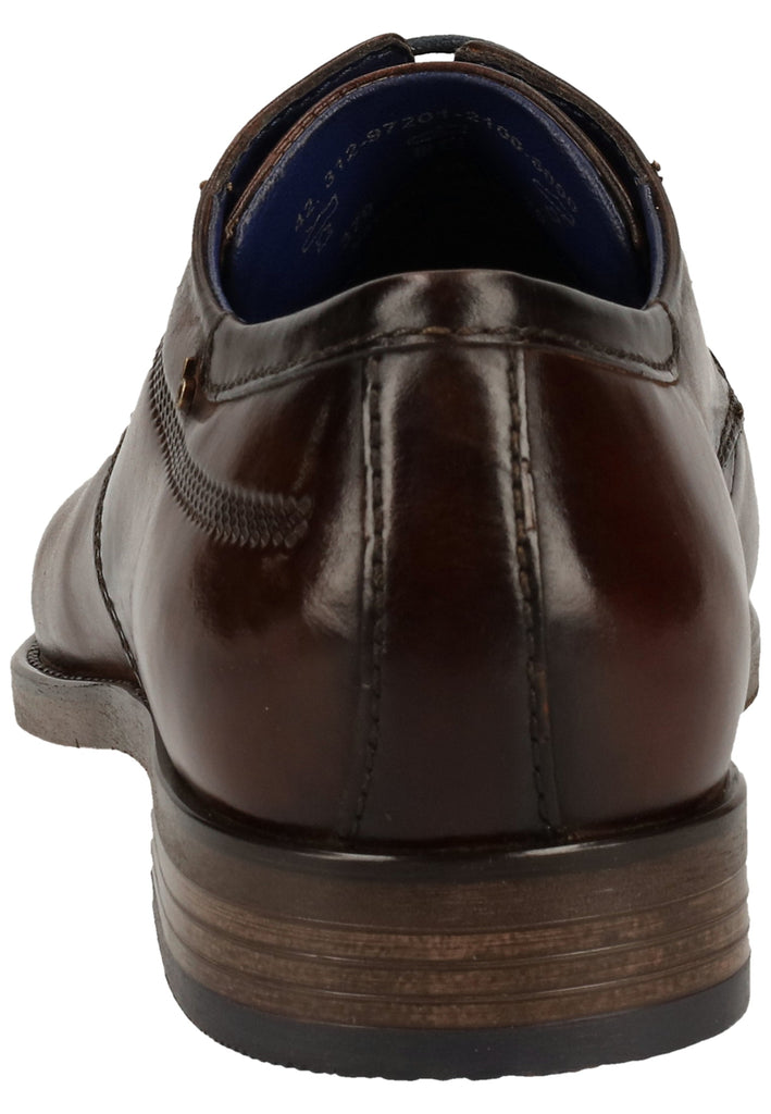 Bugatti Businessschuhe Glattleder Braun