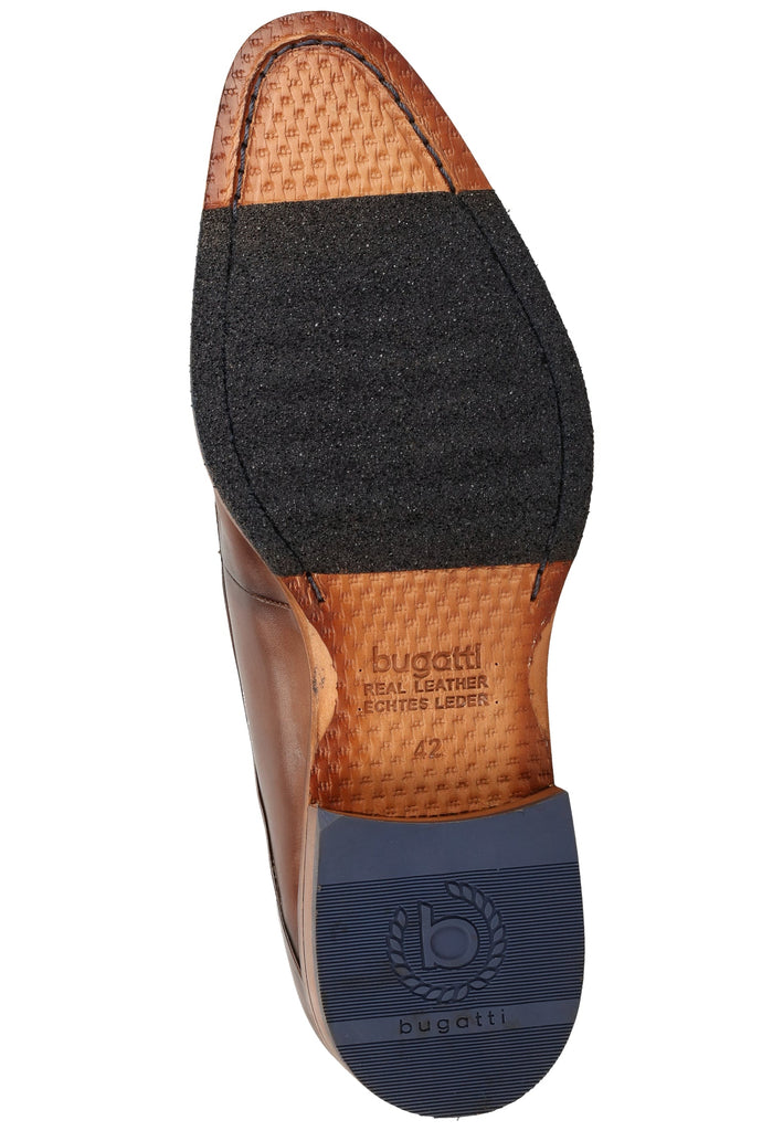 Bugatti Businessschuhe Glattleder Braun