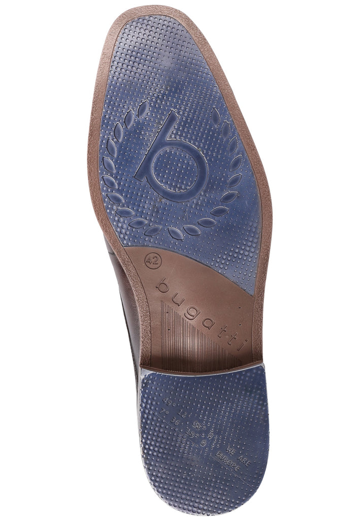Bugatti Businessschuhe Glattleder Braun