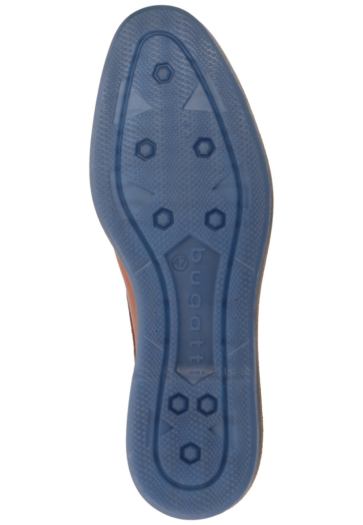 Bugatti Businessschuhe Glattleder Cognac