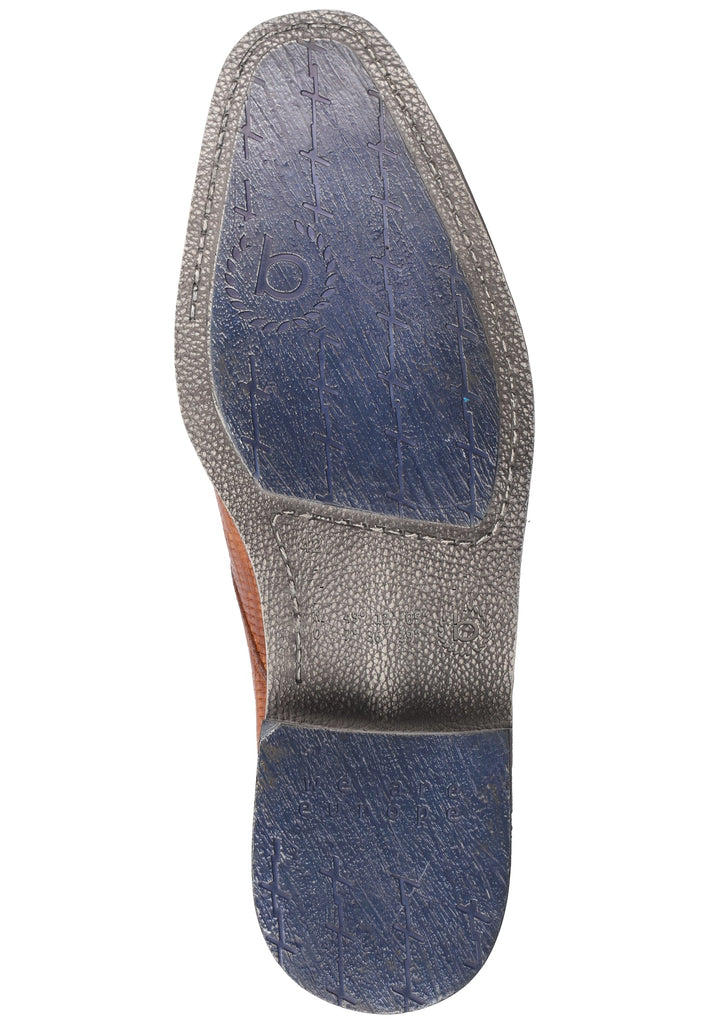 Bugatti Businessschuhe Glattleder Cognac