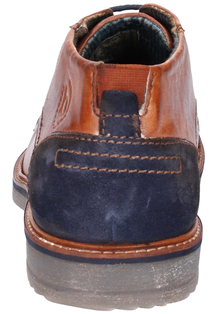 Bugatti Businessschuhe Glattleder Cognac