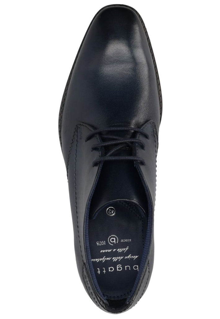 Bugatti Businessschuhe Glattleder Dunkelblau