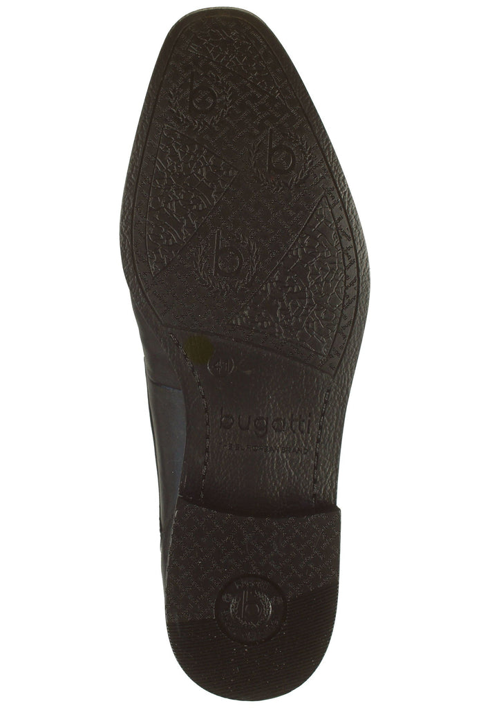 Bugatti Businessschuhe Glattleder Dunkelblau