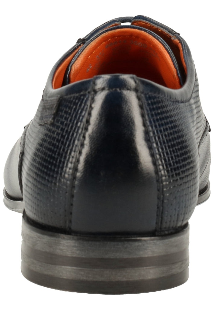 Bugatti Businessschuhe Glattleder Dunkelblau