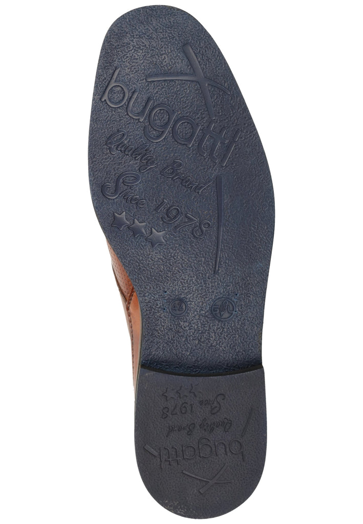 Bugatti Businessschuhe Glattleder Mittelbraun