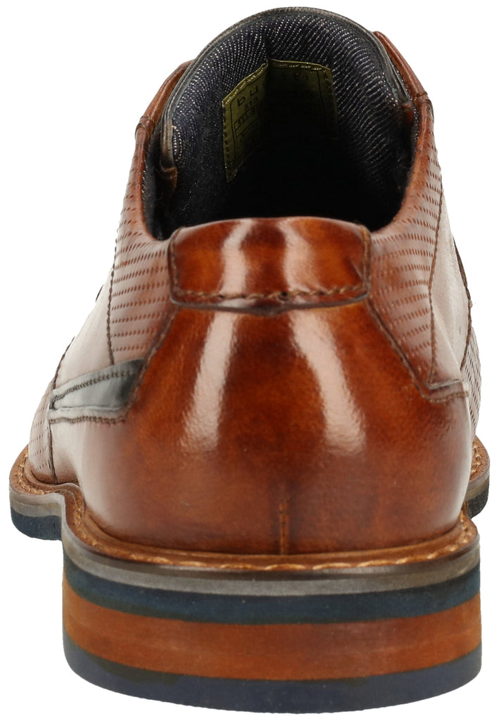 Bugatti Businessschuhe Glattleder Mittelbraun