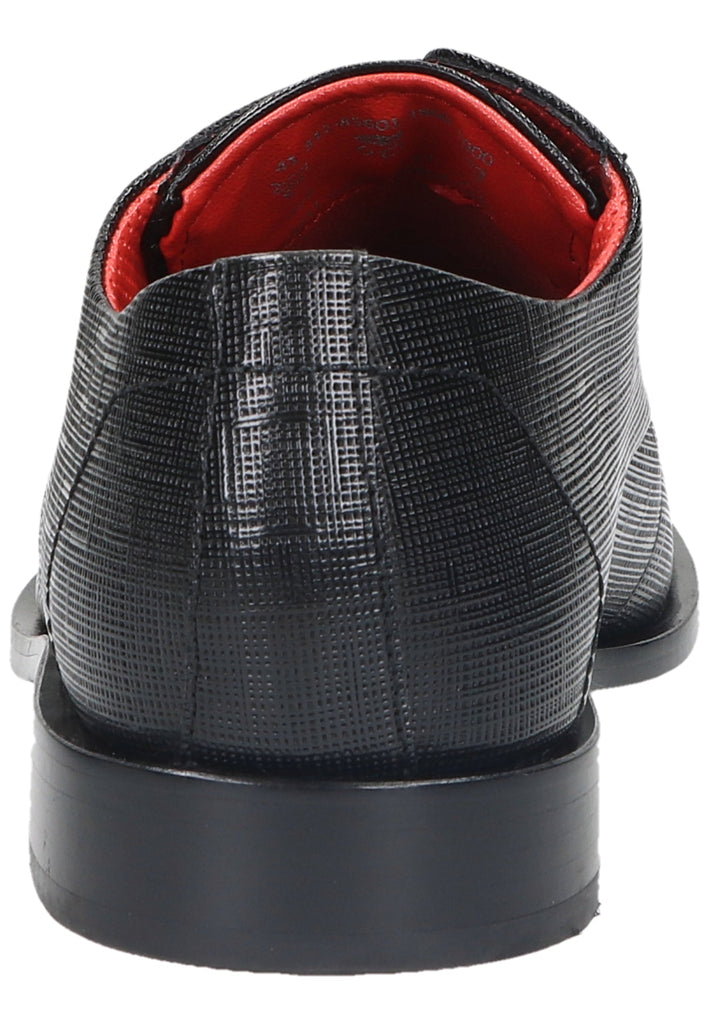 Bugatti Businessschuhe Glattleder Schwarz