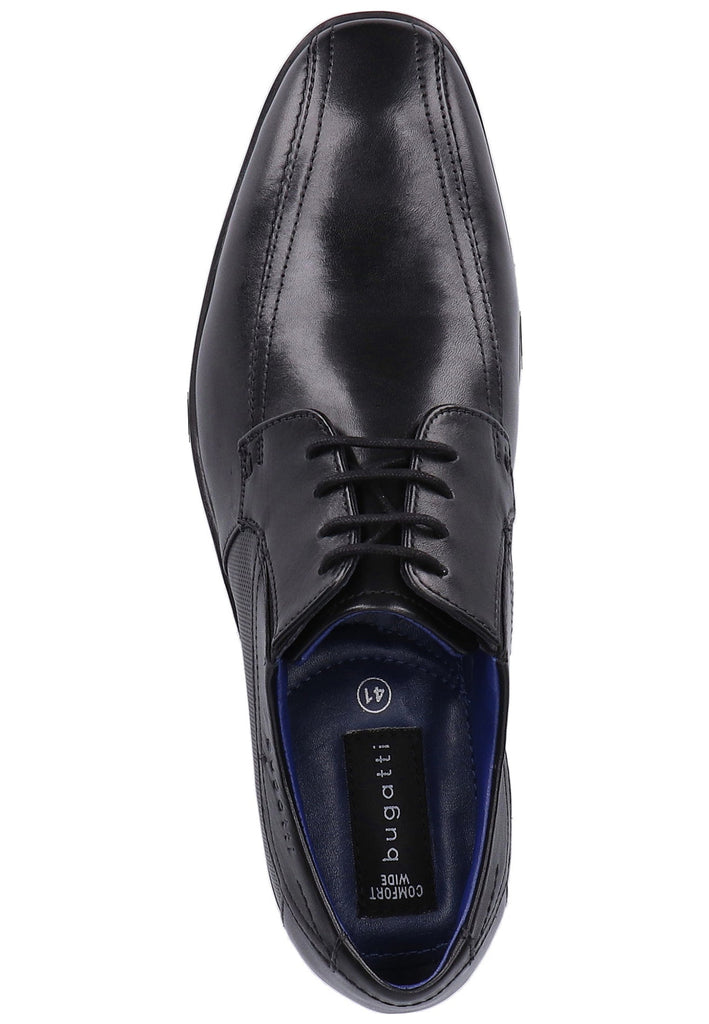 Bugatti Businessschuhe Glattleder Schwarz