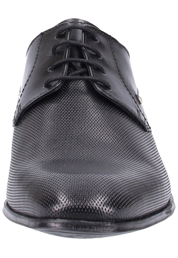 Bugatti Businessschuhe Glattleder Schwarz