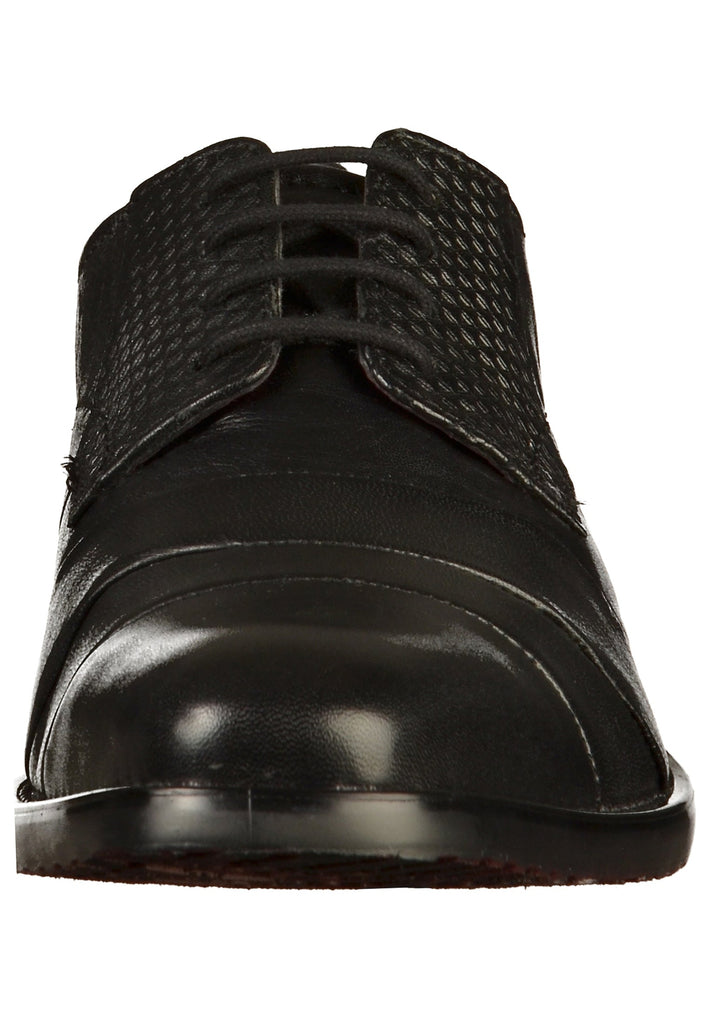 Bugatti Businessschuhe Glattleder Schwarz