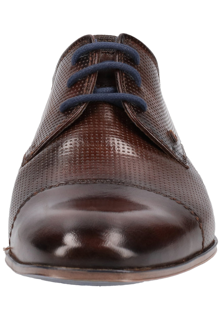 Bugatti Businessschuhe Leder Brown