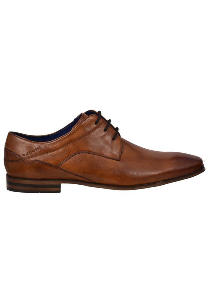 Bugatti Businessschuhe Leder Cognac