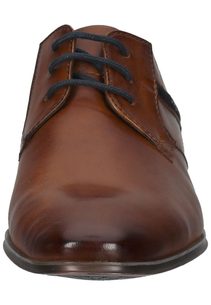Bugatti Businessschuhe Leder Cognac