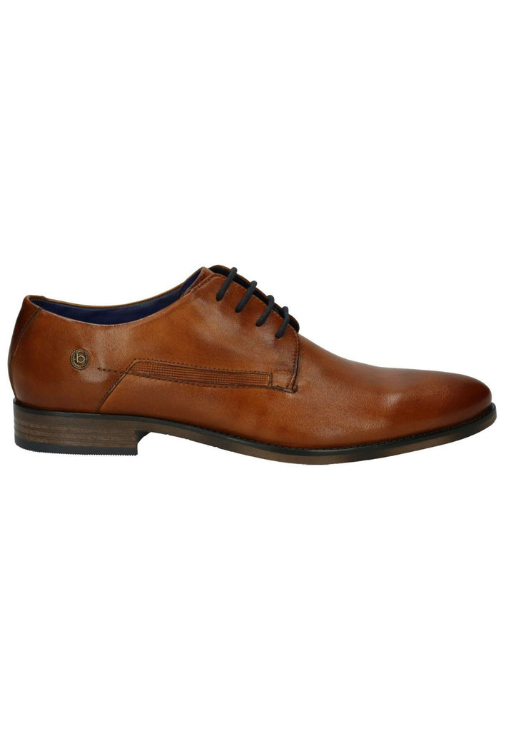 Bugatti Businessschuhe Leder Cognac