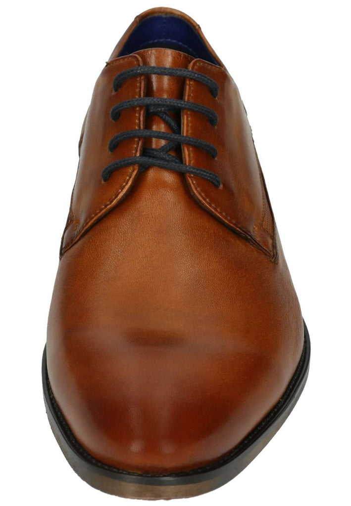 Bugatti Businessschuhe Leder Cognac