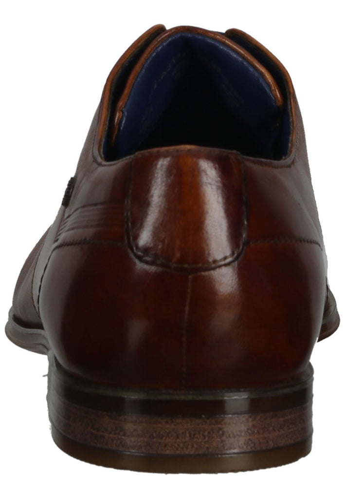 Bugatti Businessschuhe Leder Cognac