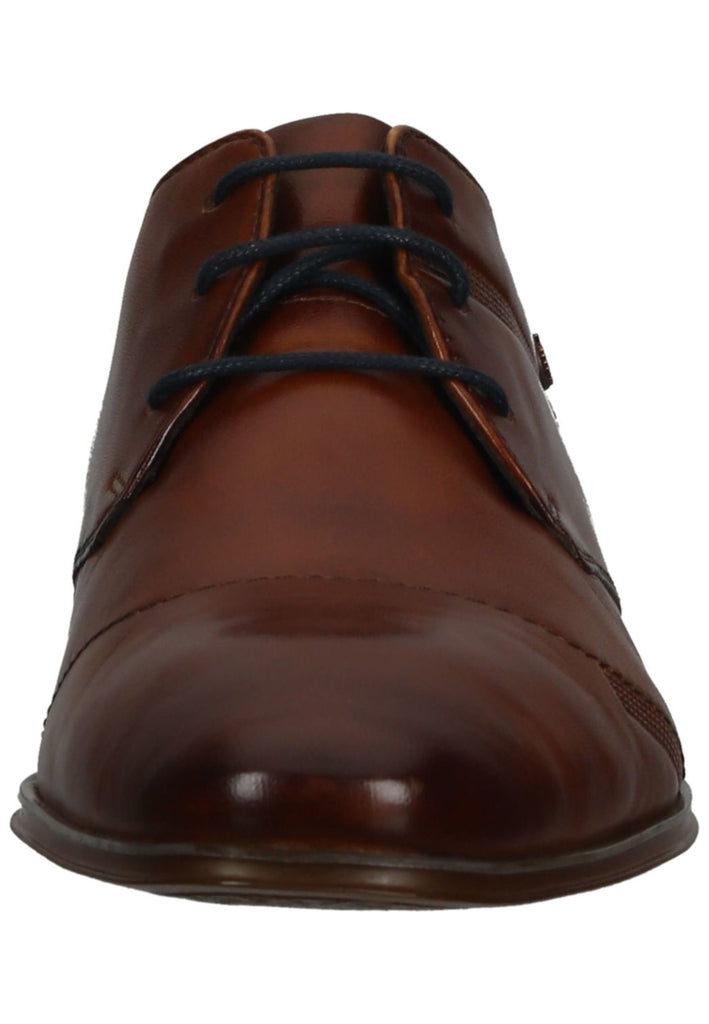 Bugatti Businessschuhe Leder Cognac