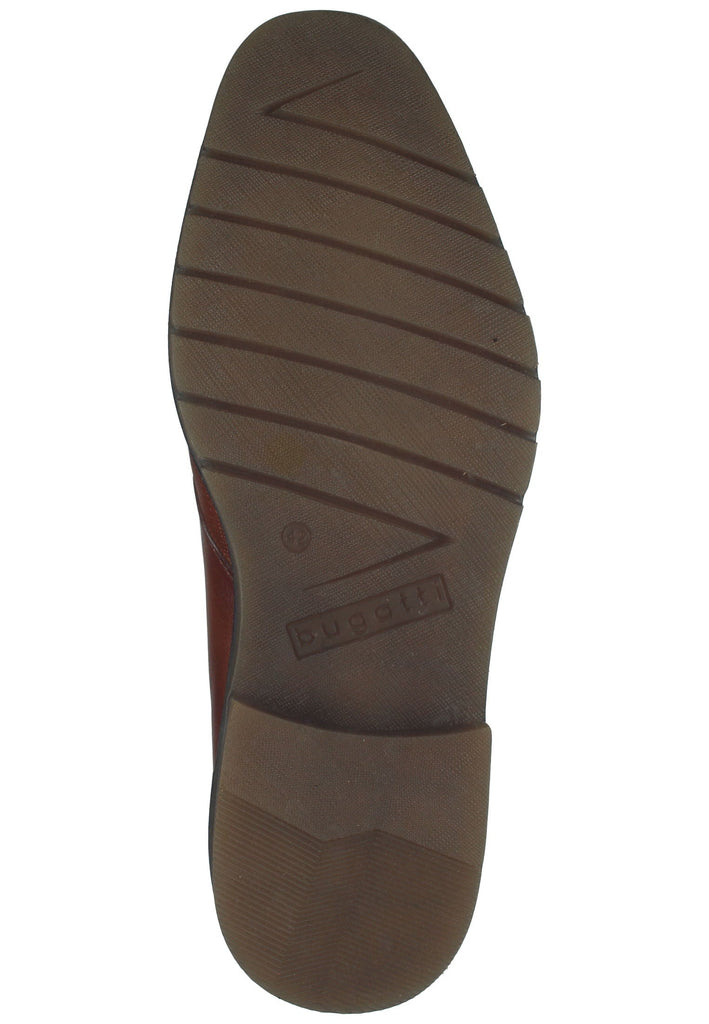 Bugatti Businessschuhe Leder Cognac