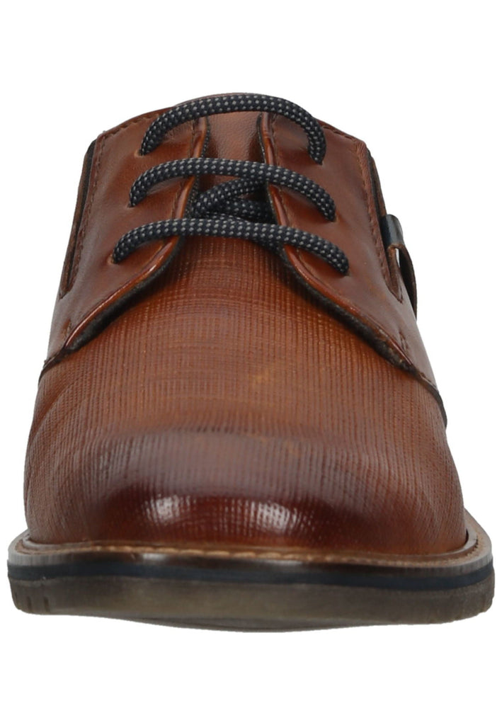 Bugatti Businessschuhe Leder Cognac