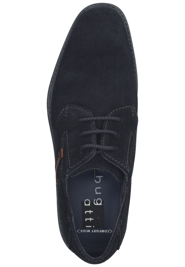 Bugatti Businessschuhe Leder Dunkelblau