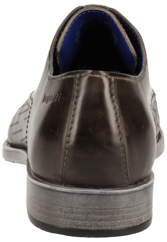 Bugatti Businessschuhe Leder Dunkelgrau