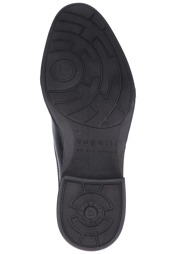 Bugatti Businessschuhe Leder Schwarz/Dunkelblau