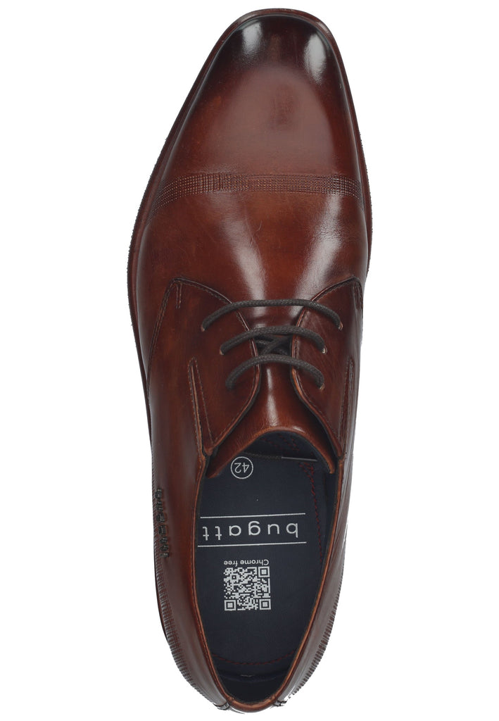 Bugatti Businessschuhe Nappaleder Braun