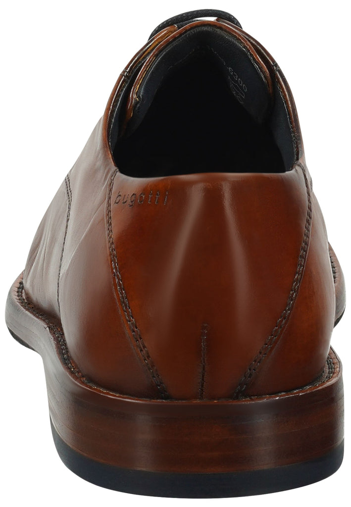 Bugatti Businessschuhe Nappaleder Cognac