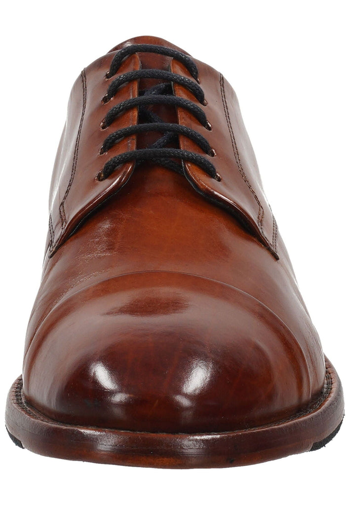 Bugatti Businessschuhe Nappaleder Cognac