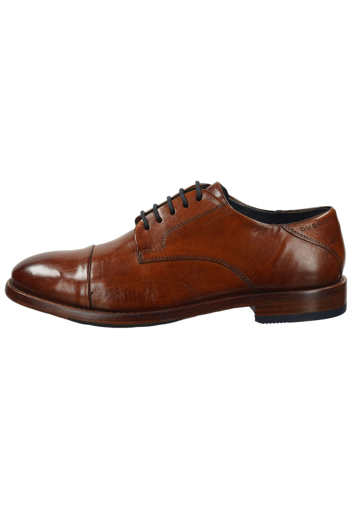 Bugatti Businessschuhe Nappaleder Cognac
